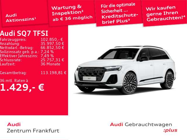 Audi SQ7 16.394 km 102.850 &euro; Frankfurt am Main 60314