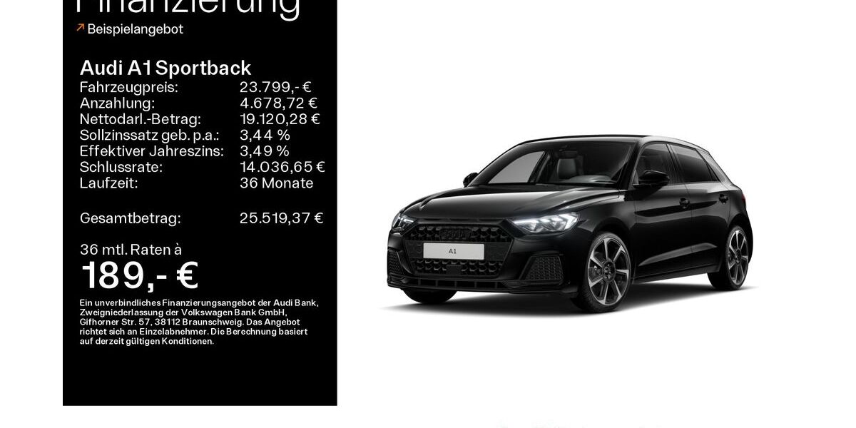 Audi A1 27.000 km 23.699 &euro; Mühlheim 63165