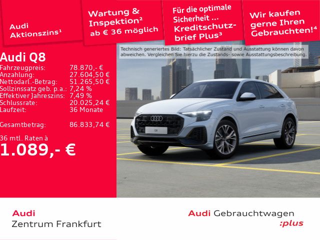 Audi Q8 22.075 km 78.870 &euro; Frankfurt am Main 60326