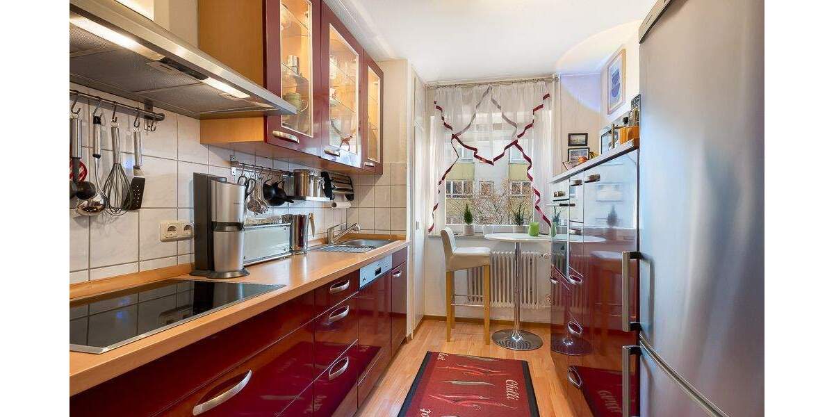 Etagenwohnung Frankfurt am Main Ostend - 3 Zimmer, 70 m&sup2;, 370.000&euro; | Angebot:25738495