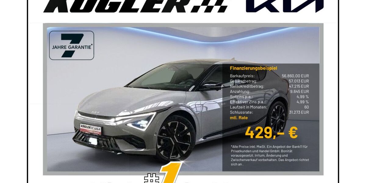 Kia EV6 5.000 km 56.860 &euro; Rosbach | Frankfurt Nord 61191