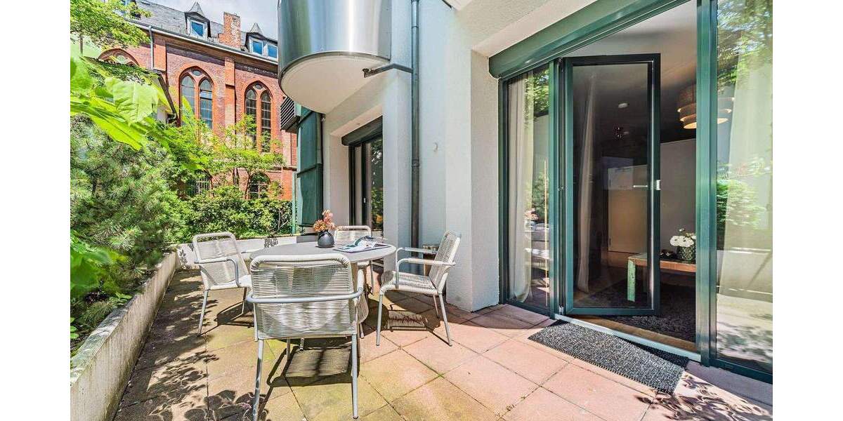 Etagenwohnung Frankfurt am Main Nordend-Ost - 2 Zimmer, 50 m&sup2;, 2.780&euro; | Angebot:23251965