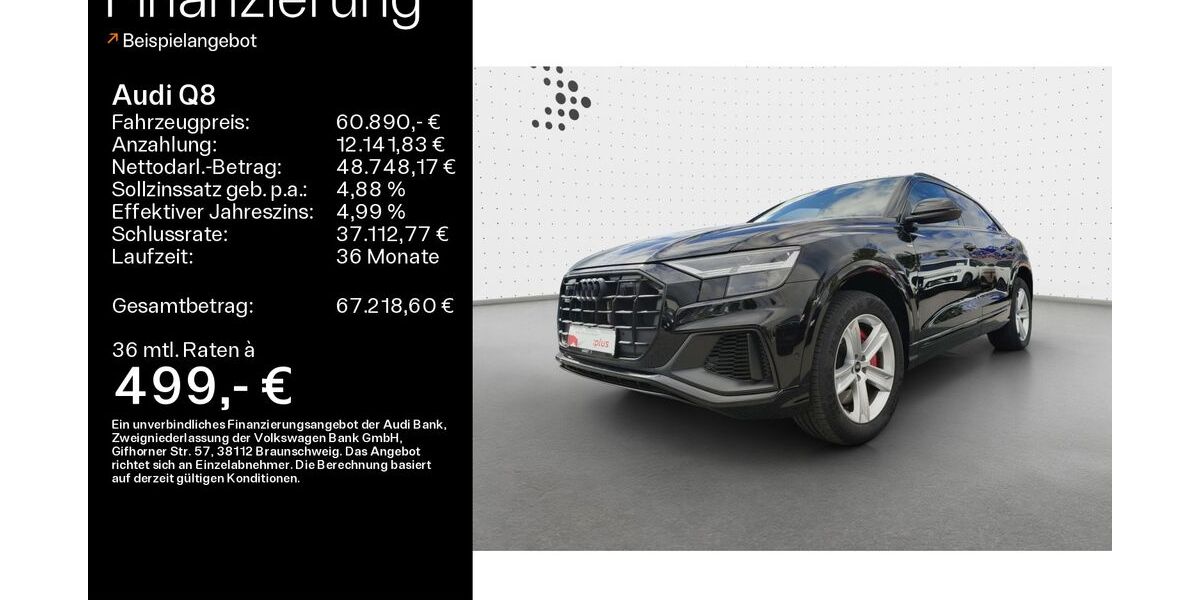 Audi Q8 48.358 km 58.890 &euro; Königstein/Ts. 61462