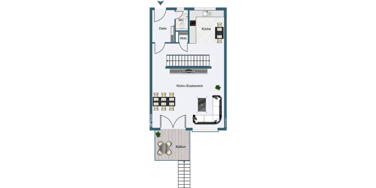 Reihenmittelhaus Frankfurt am Main Ginnheim - 4 Zimmer, 155 m&sup2;, 1.120.000&euro; | Angebot:25926993