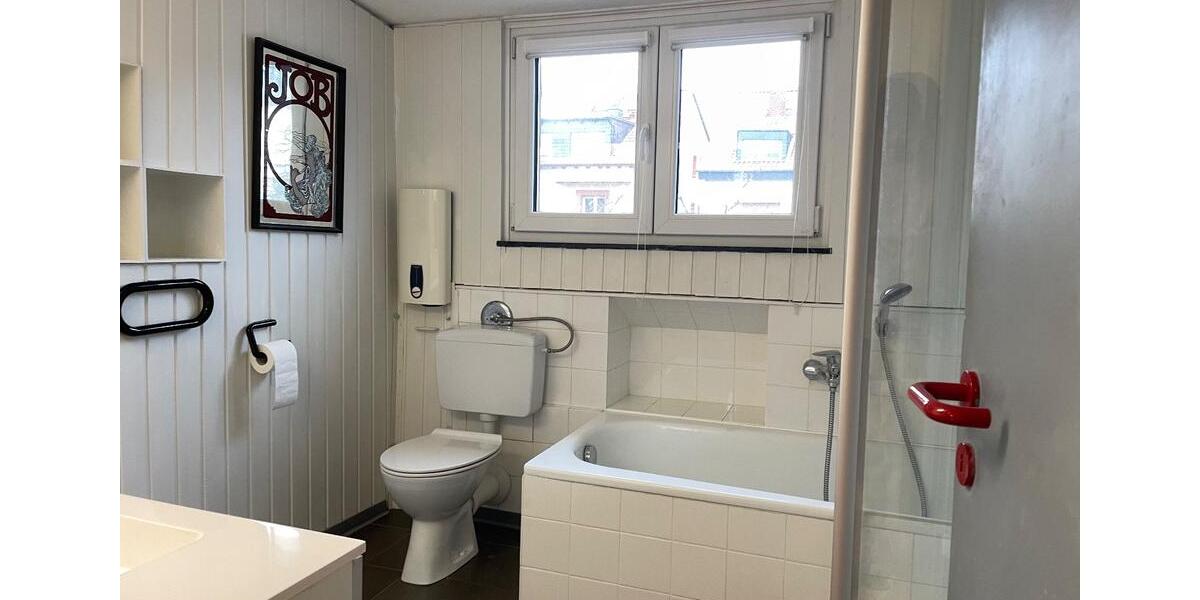 Helle, möblierte Dachgeschosswohnung mit Klimaanlage in Bessungen 2 zimmer