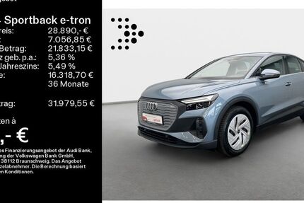 Audi Q4 e-tron 42.350 km 26.990 &euro; Hofheim 65719