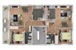 Etagenwohnung Offenbach am Main Hafen - 2 Zimmer, 43 m&sup2;, 220.000&euro; | Angebot:27195549