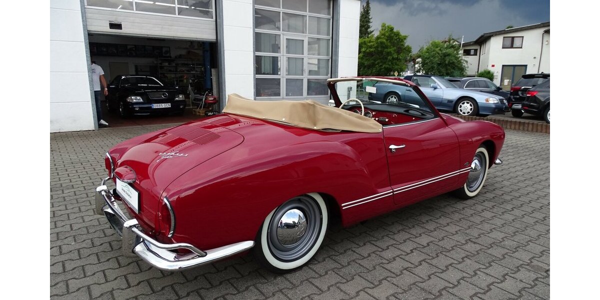 VW Karmann Ghia Cabrio vollständig restauriert 1.200 km 56.990 &euro; Rodgau 63110