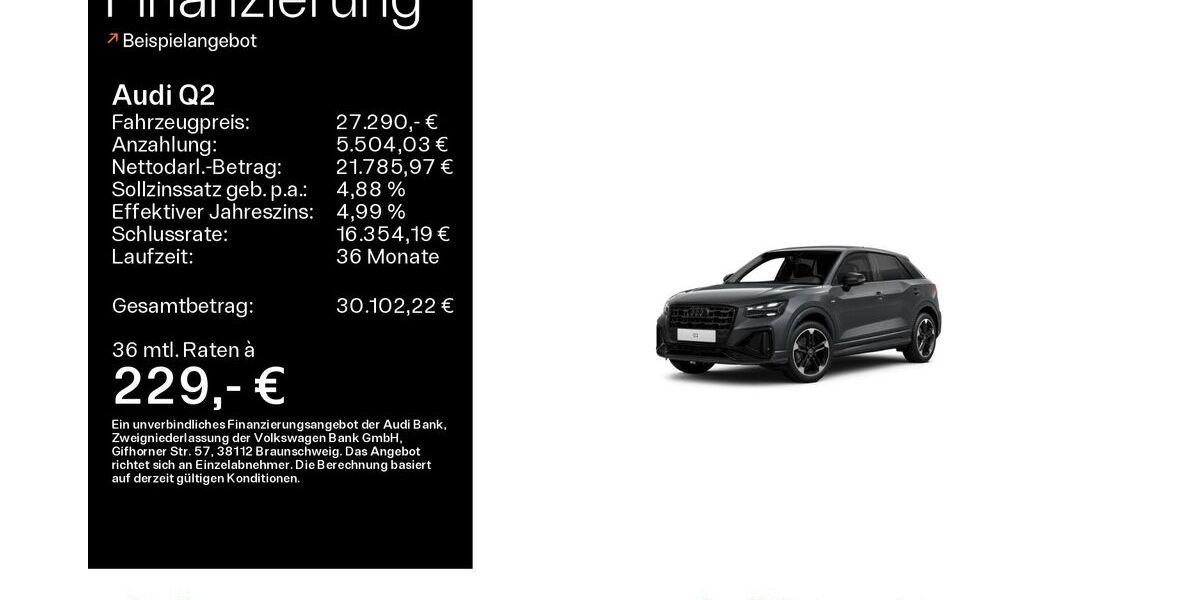 Audi Q2 38.461 km 26.890 &euro; Oberursel 61440