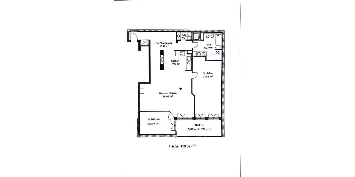 Etagenwohnung Schöneck - 3 Zimmer, 120 m&sup2;, 425.000&euro; | Angebot:27217710