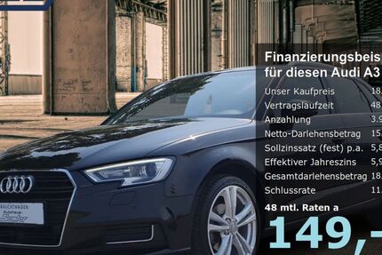 Audi A3 42.721 km 18.990 € Griesheim 64347