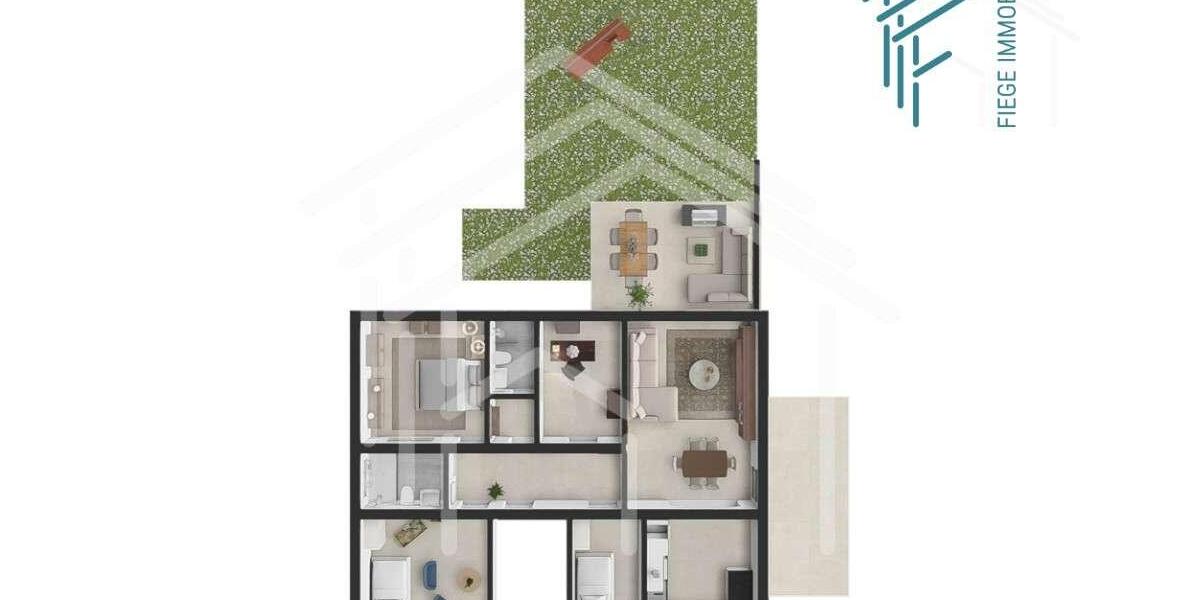 Etagenwohnung Heusenstamm - 5 Zimmer, 107 m&sup2;, 2.450&euro; | Angebot:26727780