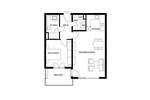 Etagenwohnung Bad Vilbel - 2 Zimmer, 61 m&sup2;, 385.000&euro; | Angebot:25877695