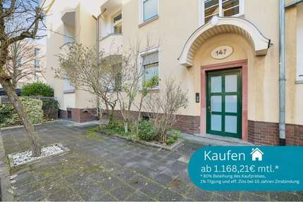 Wohnung Frankfurt am Main Sachsenhausen Süd - 2 Zimmer, 58 m&sup2;, 329.000&euro; | Angebot:25810138