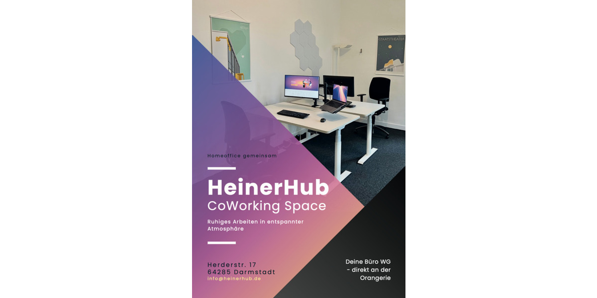 HeinerHub ‍- Dein CoWorking Space Büro an der Orangerie zimmer