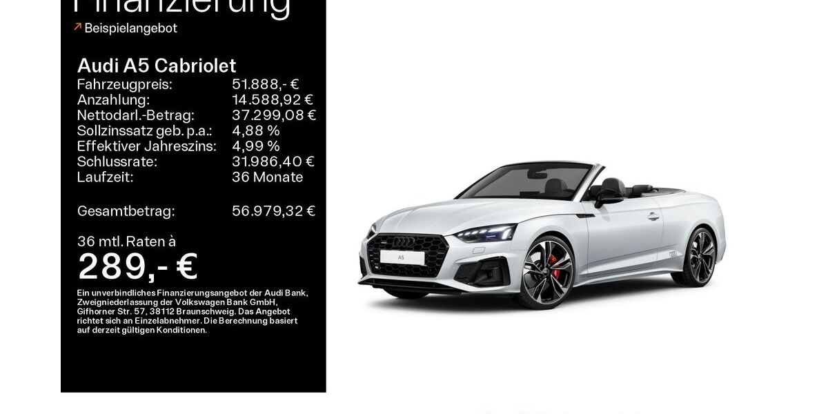 Audi A5 11.300 km 51.888 &euro; Mühlheim 63165