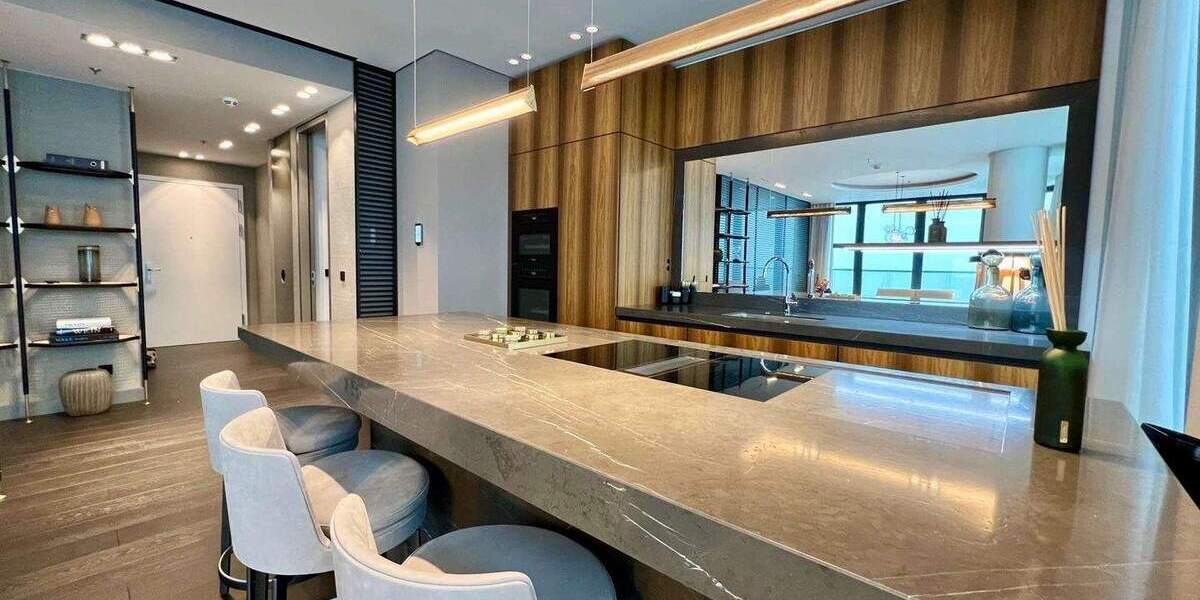 Ganz oben wohnen: Exklusive Designwohnung im 44. Stock des Grand Towers - Erstbezug! 2 zimmer