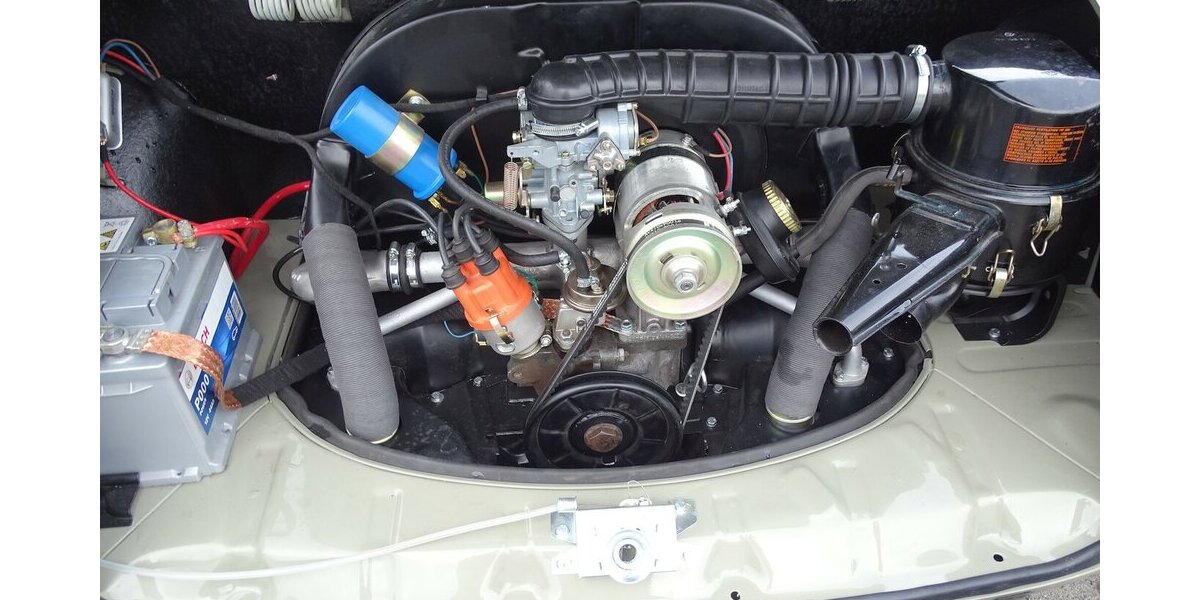 VW Karmann Ghia Cabrio vollständig restauriert 1.200 km 59.900 &euro; Rodgau 63110