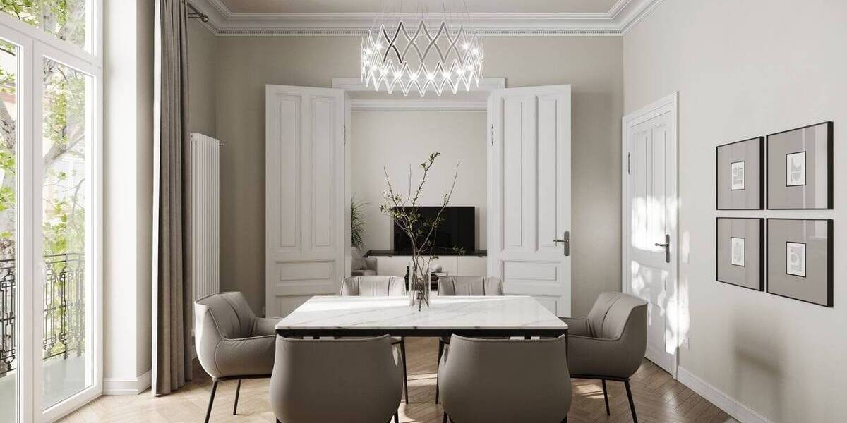 Etagenwohnung Frankfurt am Main Nordend-West - 3 Zimmer, 84 m&sup2;, 749.000&euro; | Angebot:23986418