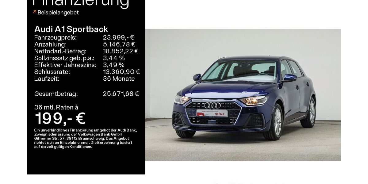 Audi A1 7.100 km 23.499 &euro; Mühlheim 63165