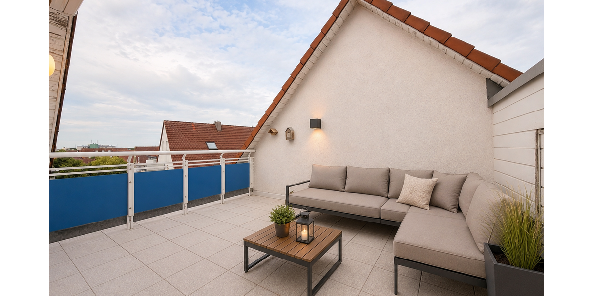 *Schöne DG-Maisonnette-Whg. mit gr. Terrasse und Fernblick* - Maisonettenwohnung Hofheim am Taunus | Angebot:27250189
