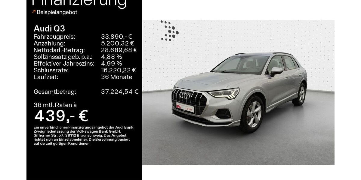 Audi Q3 10.706 km 32.890 &euro; Königstein/Ts. 61462