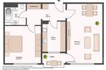 Etagenwohnung Darmstadt Darmstadt-Nord - 2 Zimmer, 61 m&sup2;, 705&euro; | Angebot:26544980
