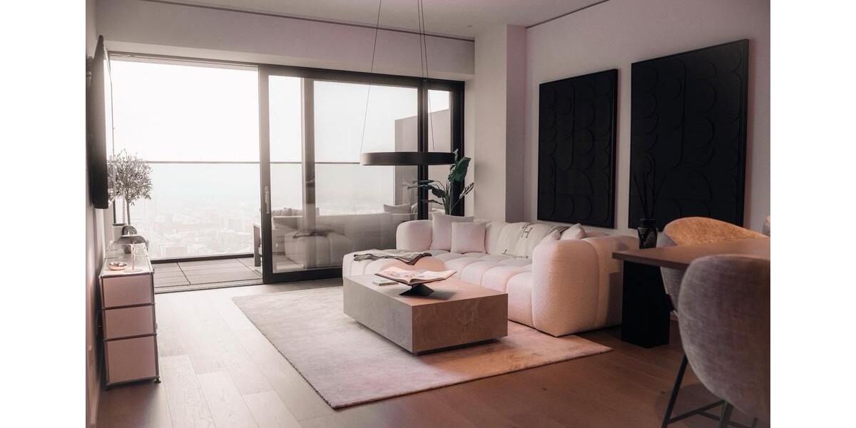 Vollmöbliert - Skyview - 100 Meter - Tower Wohnung - Gym & Spa 2 zimmer