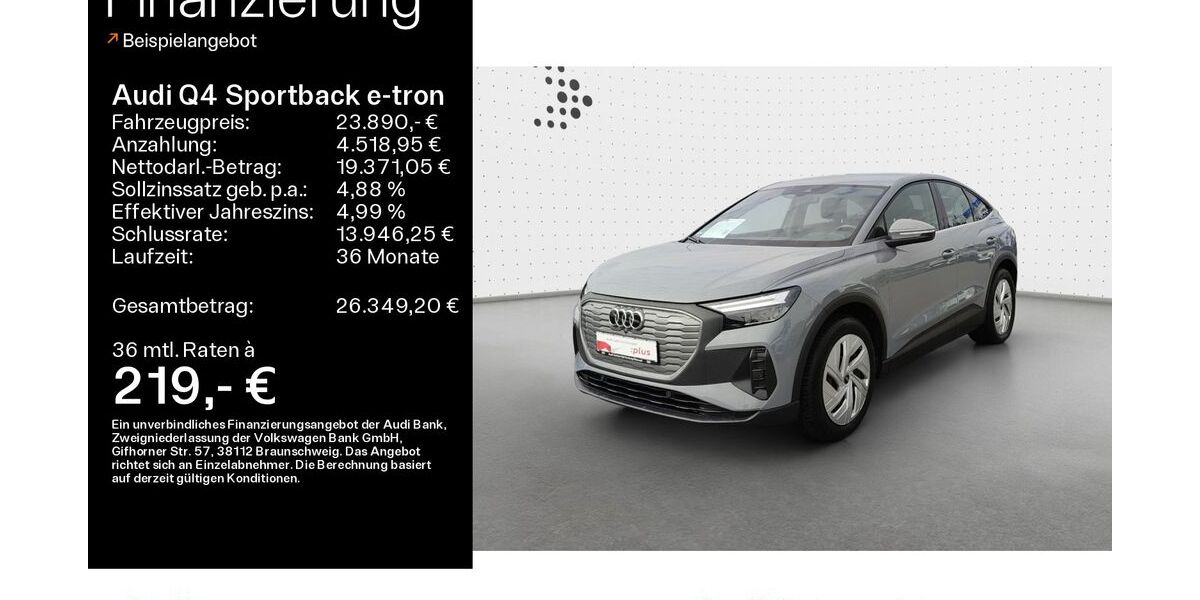 Audi Q4 e-tron 25.658 km 23.180 &euro; Oberursel 61440