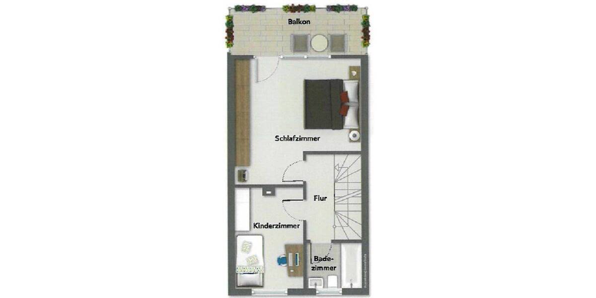 Reihenmittelhaus Frankfurt Eschersheim - 5 Zimmer, 113 m&sup2;, 475.000&euro; | Angebot:26834105