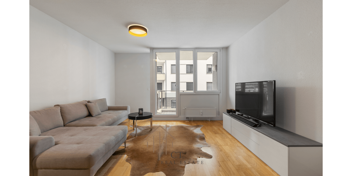 Etagenwohnung Frankfurt am Main Gutleutviertel - 2 Zimmer, 56 m&sup2;, 1.398&euro; | Angebot:26754442