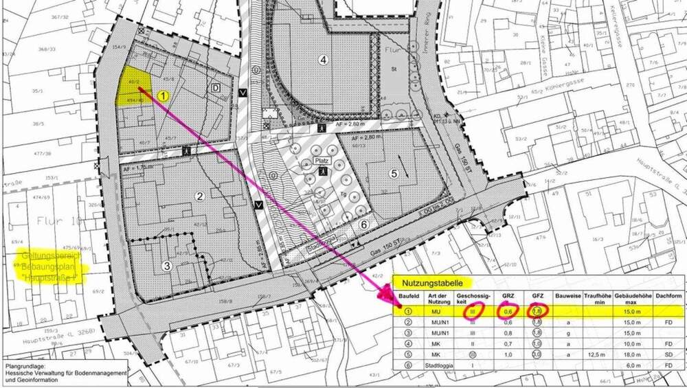 Grundstück Bruchköbel - 198.000&euro; | Angebot:25752867
