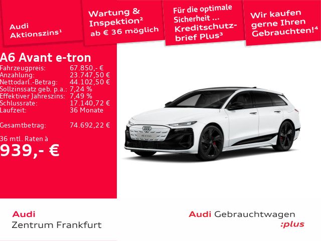 Audi A6 e-tron 11.327 km 67.849 &euro; Frankfurt am Main 60314
