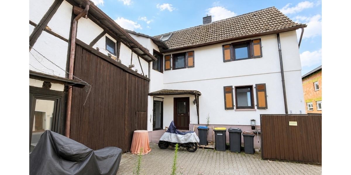 Einfamilienhaus mit Scheune in ruhiger Lage von Karben-Petterweil! - Einfamilienhaus Karben | Angebot:27076460