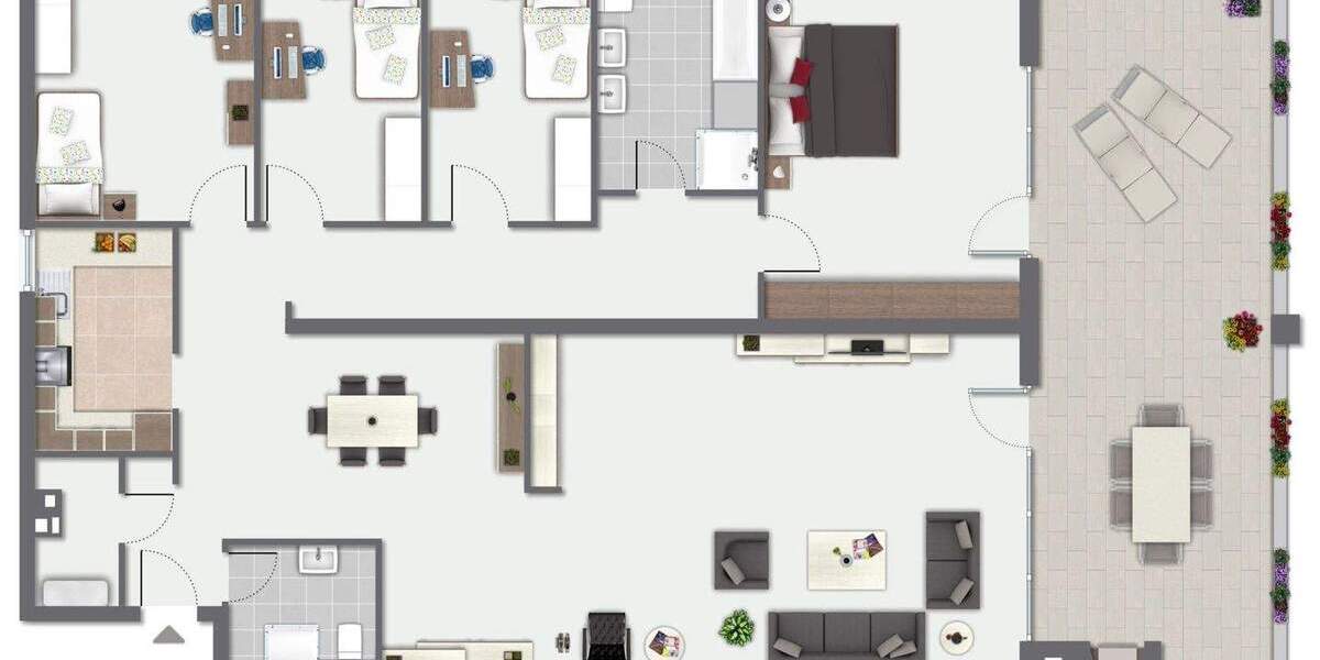 Etagenwohnung Bischofsheim - 5 Zimmer, 166 m&sup2;, 430.000&euro; | Angebot:25660953