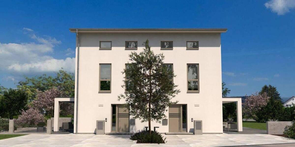 TOP-LAGE TRIFFT ARCHITEKTUR: DOPPELHAUS IN HOFHEIM 5 zimmer