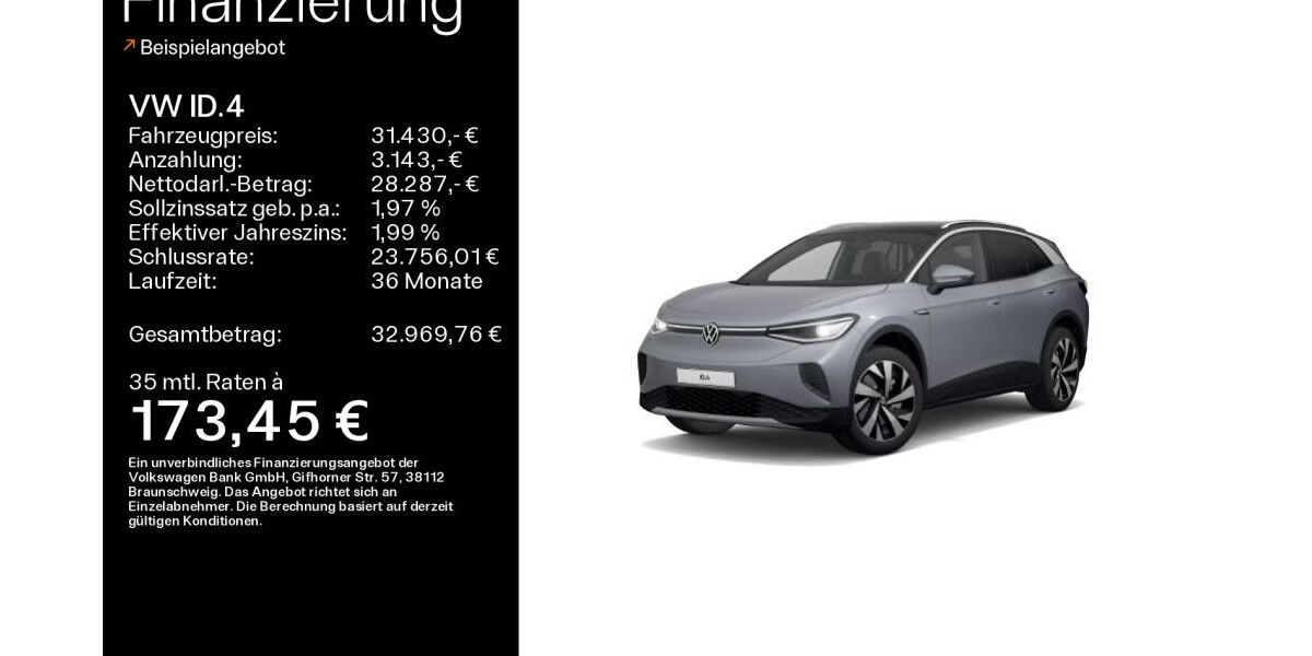 VW ID.4 48.952 km 31.430 &euro; Kelkheim 65779
