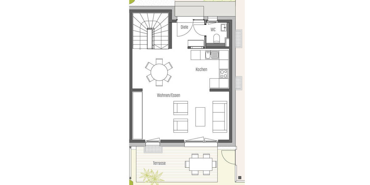 Reihenmittelhaus Frankfurt am Main Kalbach-Riedberg - 6 Zimmer, 169 m&sup2;, 1.731.500&euro; | Angebot:25704333