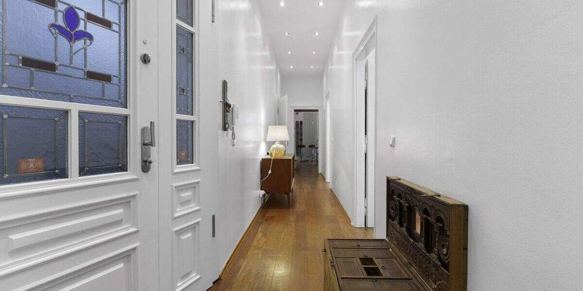 Altbau 4 Zi Wohnjuwel mit Garten, Sauna + Garage in FFM Ostend Bornheim, Gartenwhg mit Ruhefaktor 4 zimmer