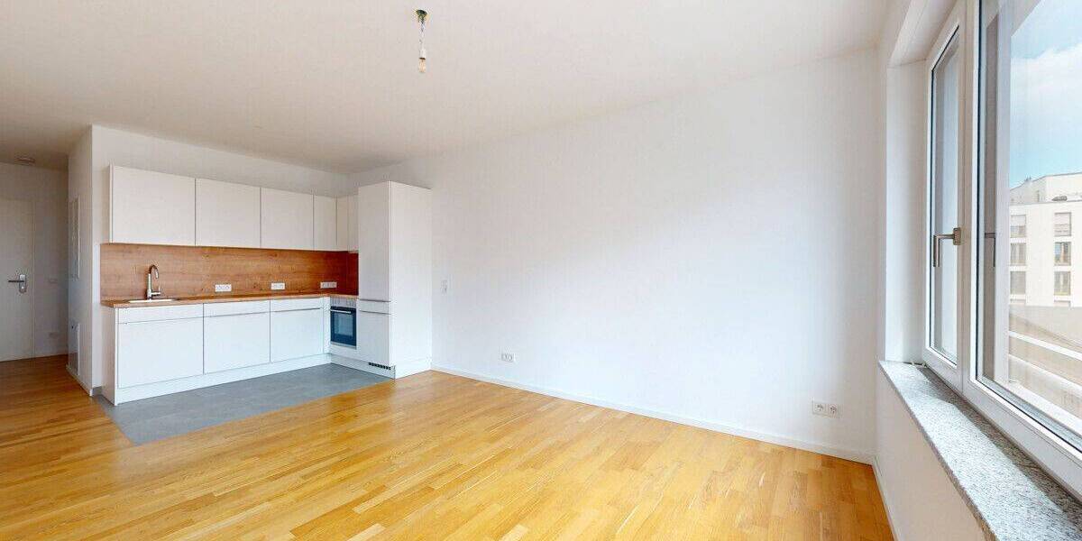 Etagenwohnung Frankfurt am Main Gallus - 2 Zimmer, 49 m&sup2;, 1.250&euro; | Angebot:26893209