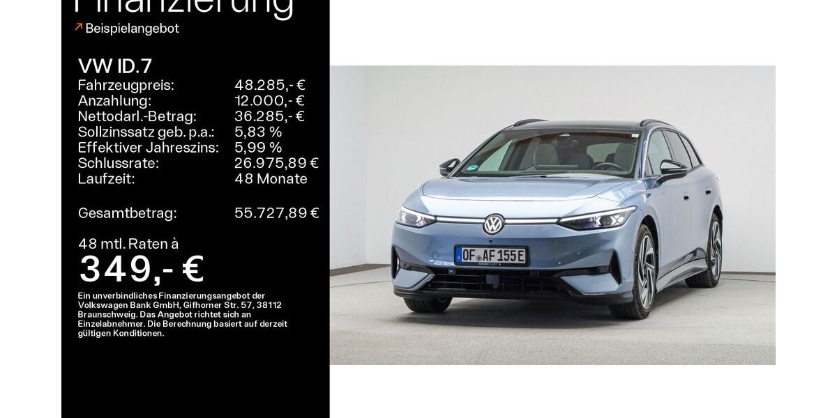 VW ID.7 26.000 km 47.485 &euro; Mühlheim 63165