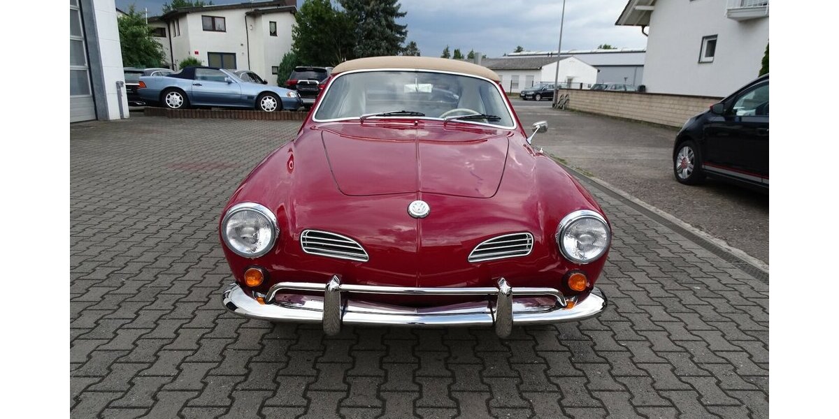 VW Karmann Ghia Cabrio vollständig restauriert 1.200 km 63.990 &euro; Rodgau 63110