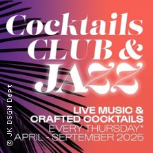 Cocktails Club & Jazz 06.11.2025 Jazzkeller Frankfurt