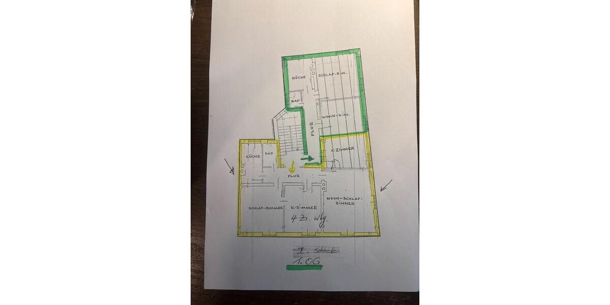 Etagenwohnung Frankfurt am Main Bockenheim - 4 Zimmer, 98 m&sup2;, 1.500&euro; | Angebot:26227370