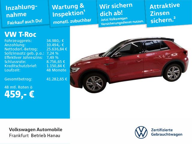 VW T-Roc 4.510 km 34.980 &euro; Hanau 63452