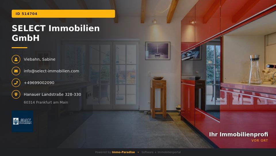 Dachgeschoßwohnung Frankfurt am Main Sindlingen - 3 Zimmer, 160 m&sup2;, 2.640&euro; | Angebot:26368135