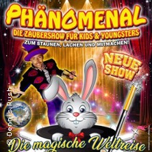 Kinderzaubertheater Phänomenal - Die magische Weltreise 09.11.2025 Justus-Liebig-Haus