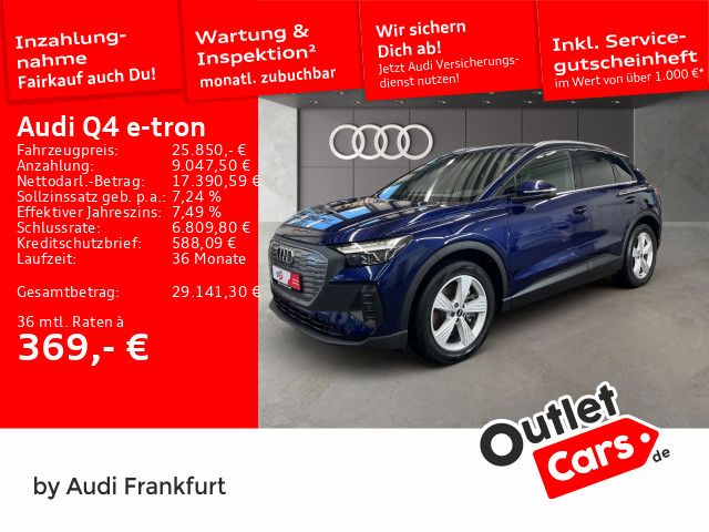 Audi Q4 e-tron 62.118 km 25.850 &euro; Frankfurt am Main 60314