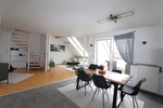 albero:) Licht und Raum auf zwei Ebenen - Studio-Maisonette mit Loggia und Tiefgarage - Etagenwohnung Mainhausen Mainflingen | Angebot:24691020