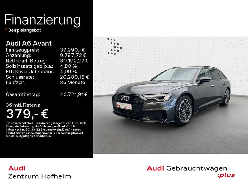 Audi A6 55.656 km 39.990 € Hofheim 65719